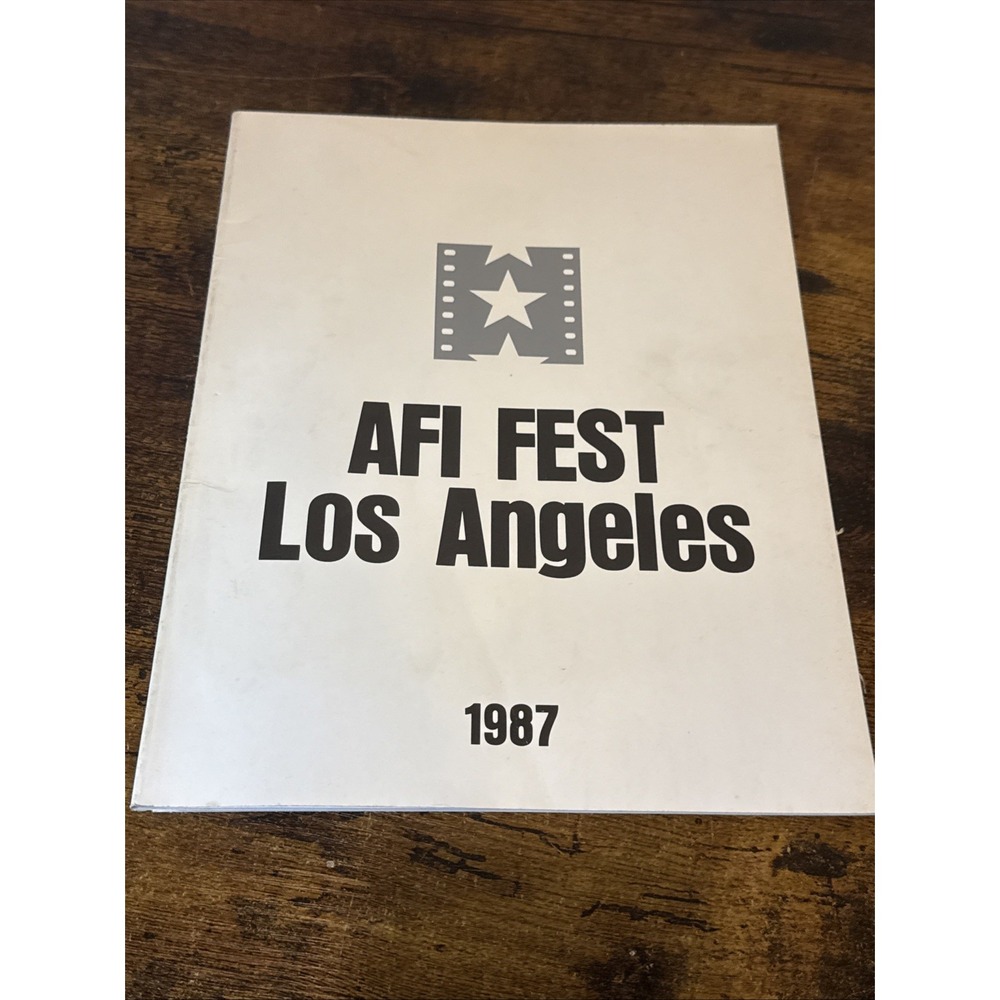 1987 AFI FEST Los Angeles Festival Program 96 Pages American Film Institute NEW!